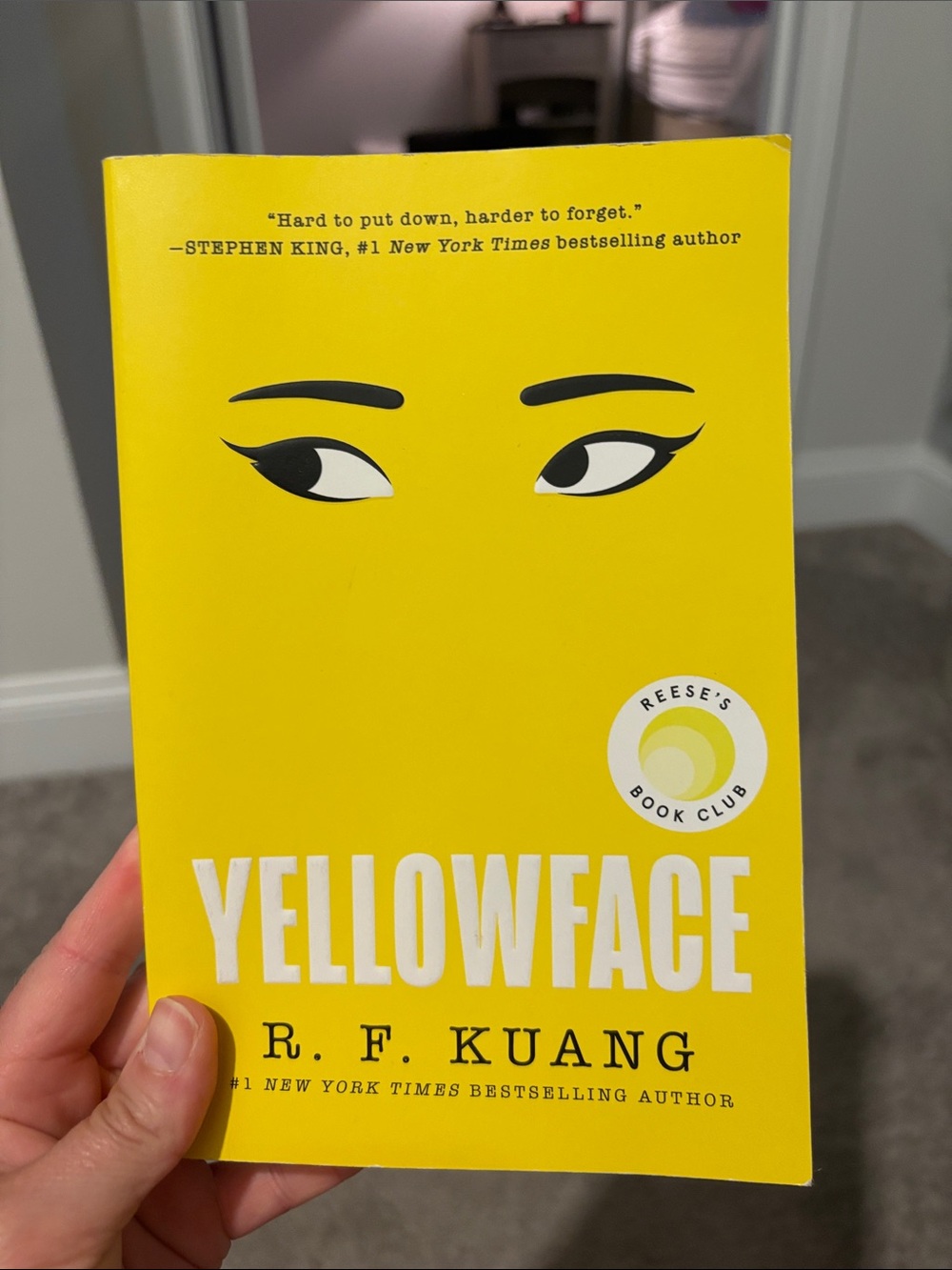 Yellowface by R.F. Kuang - Bright Yellow Paperback